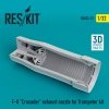 RESKIT RSU32-0075 F-8 CRUSADER EXHAUST NOZZLE FOR TRUMPETER KIT 1/32